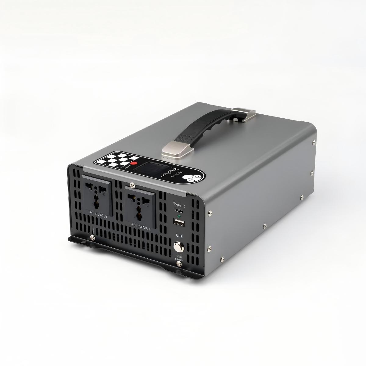 2500W P-Series Pure Sine Wave Off-Grid Inverter with USB (INV-008)